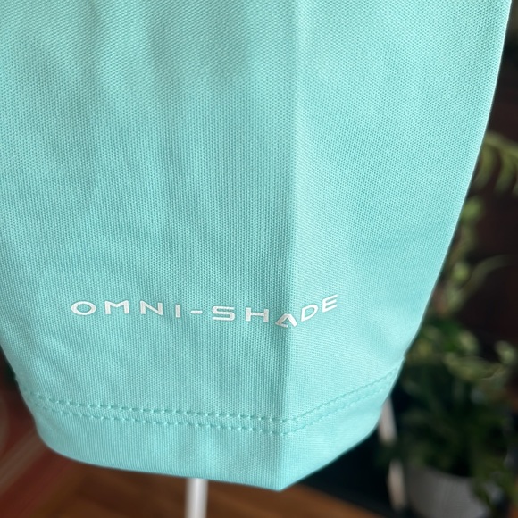 ❤️Columbia Women’s PFG Tidal Tee ll Long Sleeve-Gullfoss Green, White Lo… - Picture 14 of 16